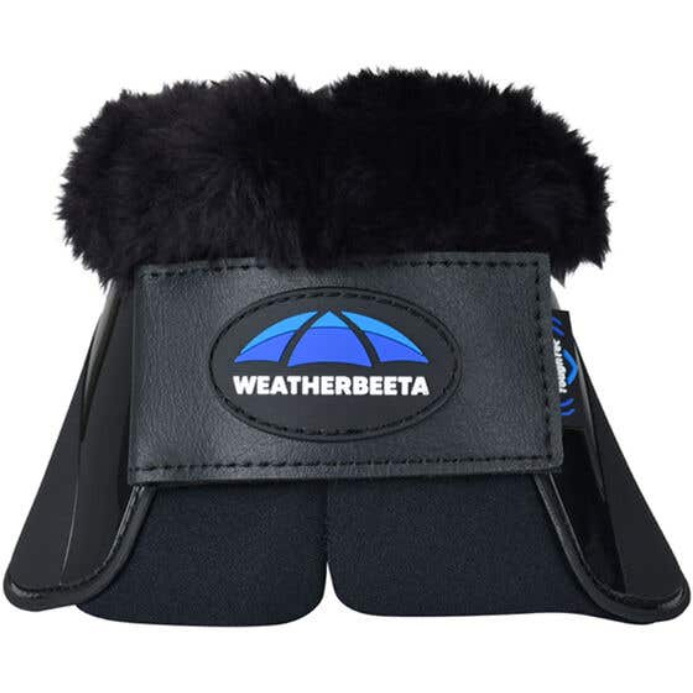 2025 WeatherBeeta Tough-Tec Impact Fleece Trim Bell Boots 1027528 - Black / Black